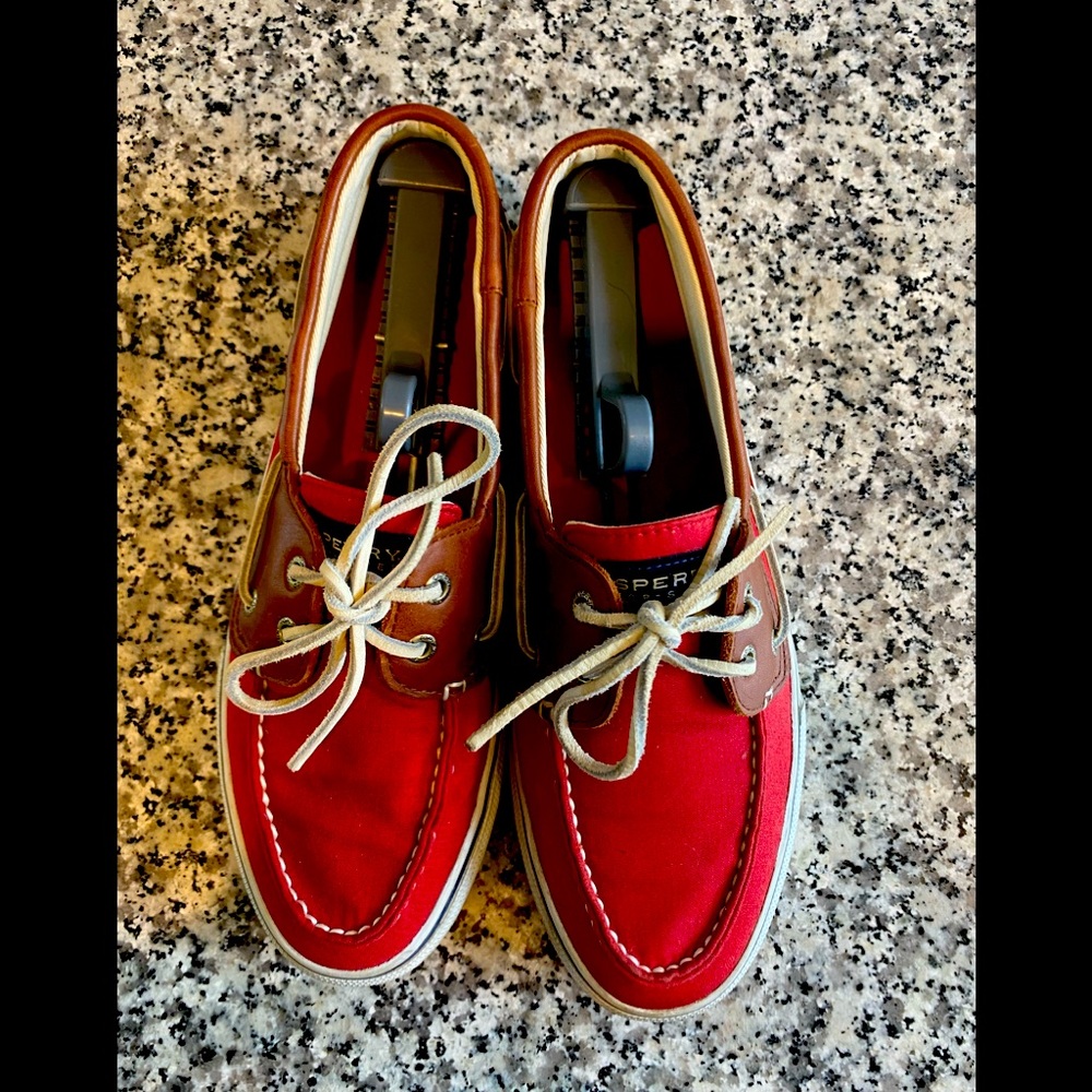 Sperry Canvas Boat Shoe 10.5